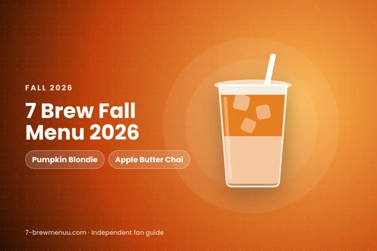 7 Brew Fall Menu: 7 Brew Fall Menu 2026 guide graphic