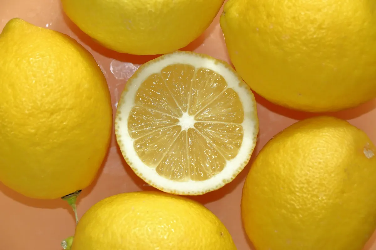Fresh lemons for a tropical lemonade like the 7 Brew Kokomo