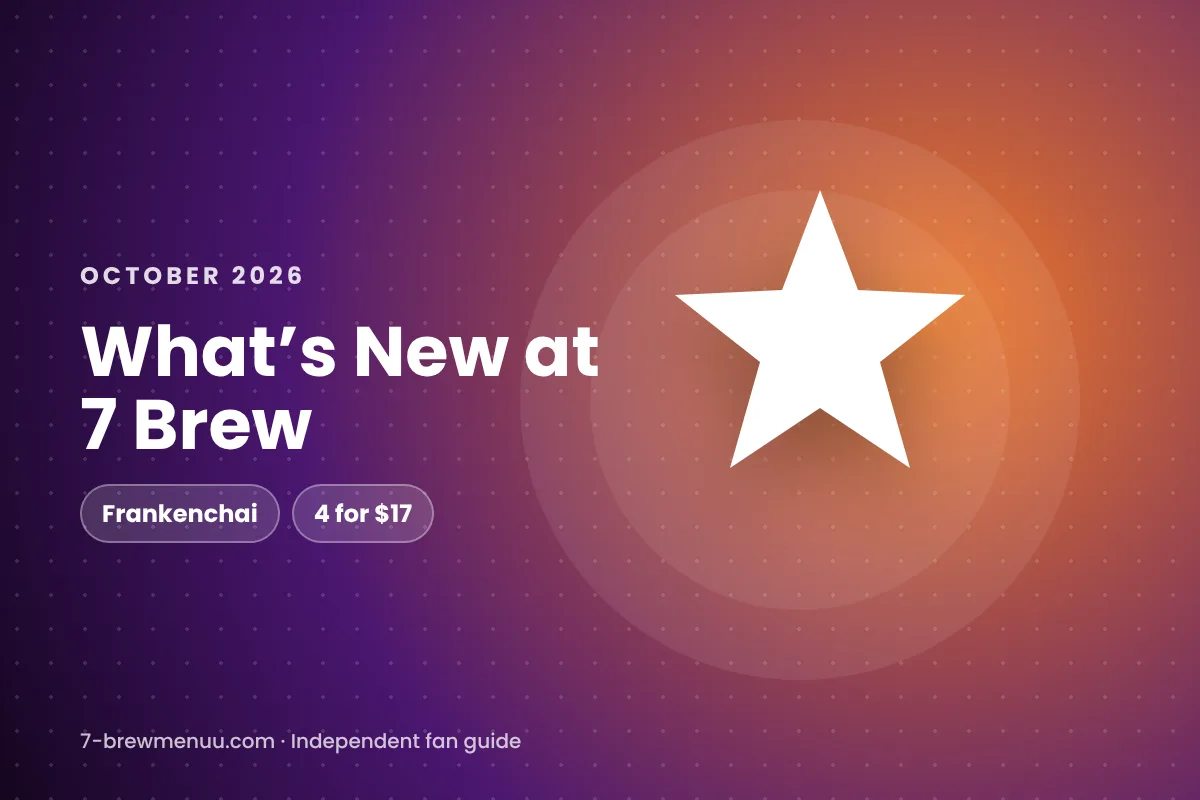 What’s new at 7 Brew October 2026 graphic